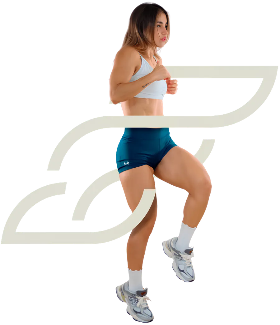Juliana Ocampo entrenando